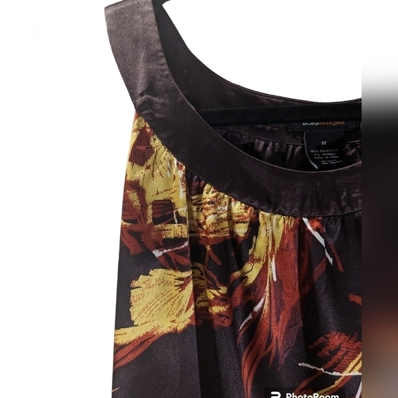 BCBGMaxazria brown formal dress for summer size Medium . great condition - Picture 4 of 5